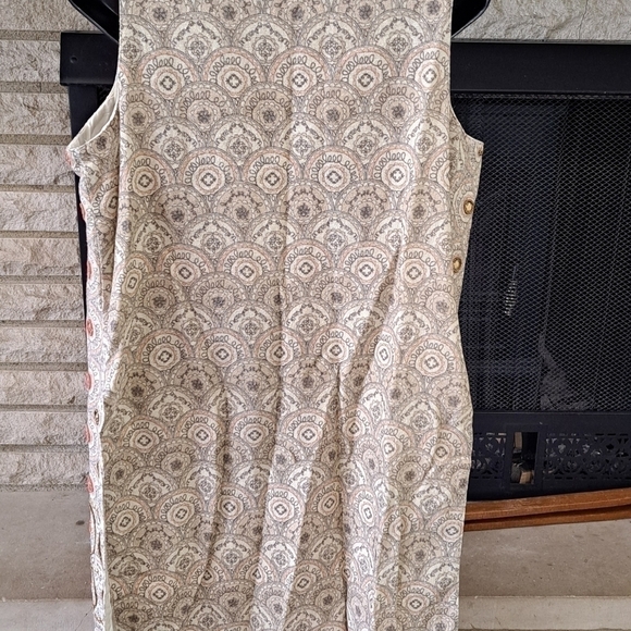 Soft Surroundings Alhambra Long Vest Beaded Geometric Pattern Festival Size  PSM - Picture 7 of 12